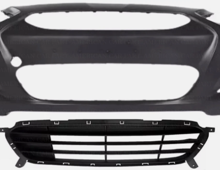 Cover de bumper delantero con rejilla inferior Hyundai Accent 12-17