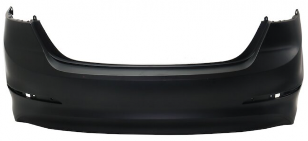 Cover de bumper trasero superior e inferior Hyundai Elantra 17-18