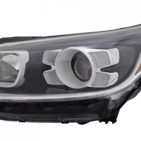 Farol c/ lupa LH Kia Forte 19-21
