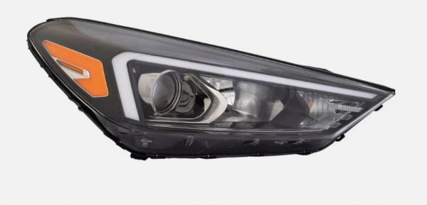 Farol c/ lupa RH Hyundai Tucson 19-21