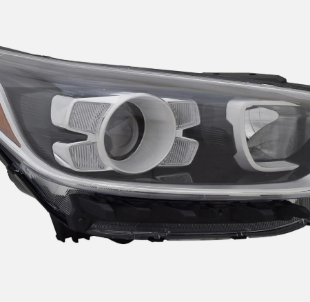 Farol c/ lupa RH Kia Forte 19-21