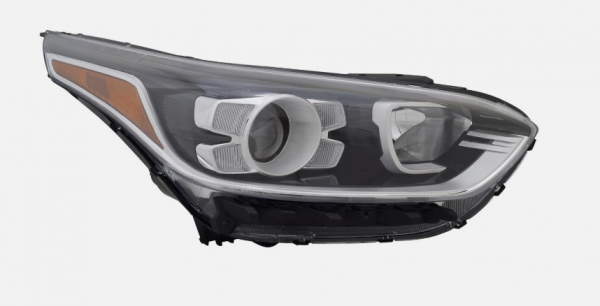Farol c/ lupa RH Kia Forte 19-21