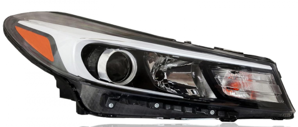 Farol c/ lupa RH Kia Forte 17-18