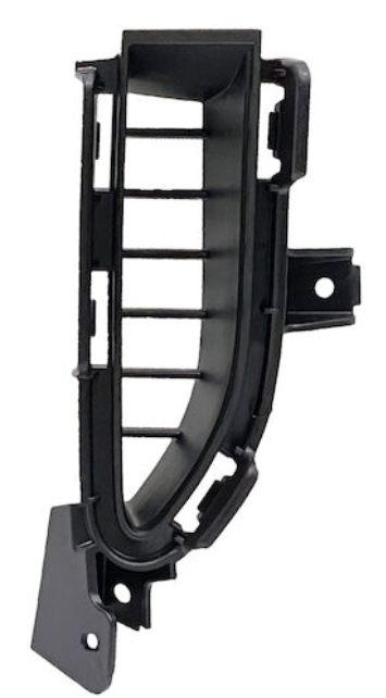 Moldura RH de bumper delantero Nissan Rogue 21-23