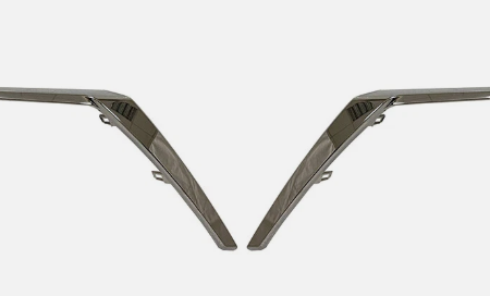 Molduras RH y LH bumper delantero Nissan Kicks 21-23