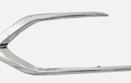 Molduras cromadas de bumper delantero Mitsubishi Mirage HB 17-20