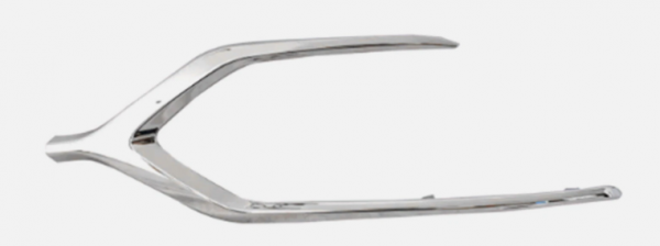 Molduras cromadas de bumper delantero Mitsubishi Mirage HB 17-20