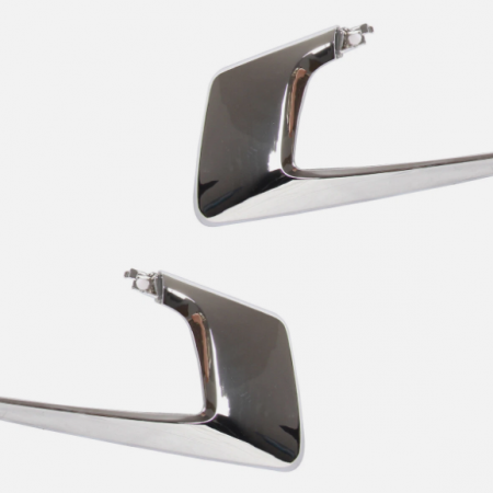 Molduras cromadas de bumper delantero Mitsubishi Outlander Sport 16-19