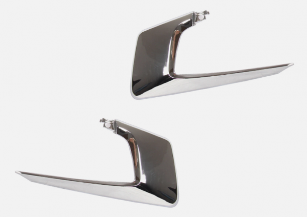 Molduras cromadas de bumper delantero Mitsubishi Outlander Sport 16-19